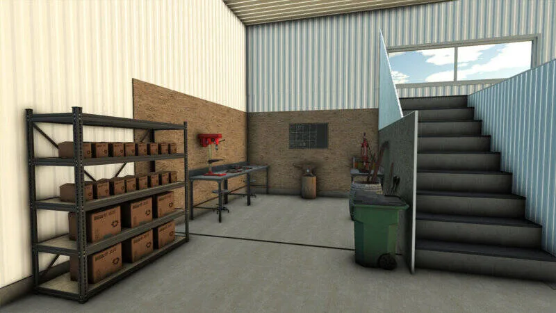 Metal Hall with Workshop - screenshot 3