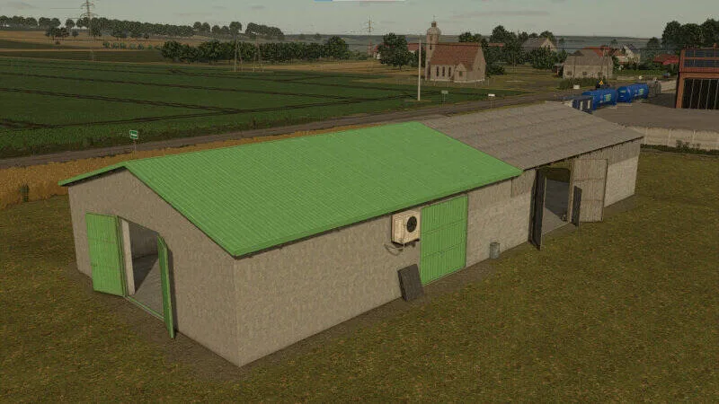 Vegetable Cold Storage with Grain Silo - screenshot 1