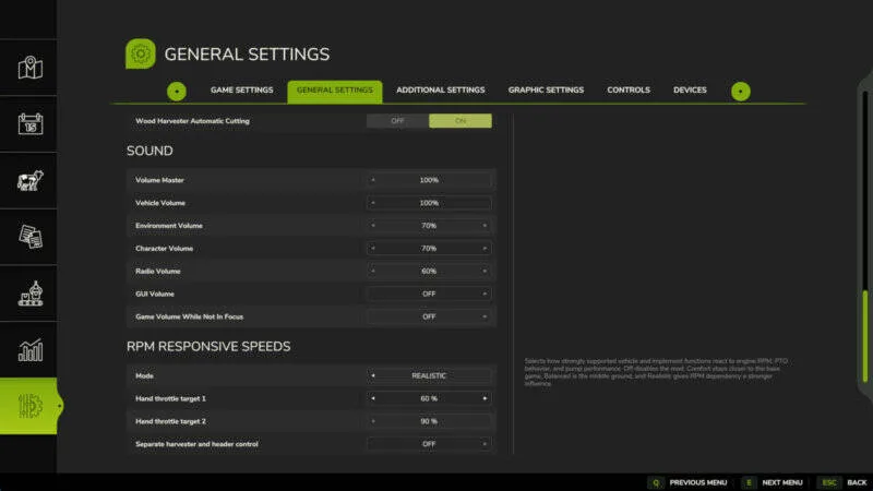 RPM Responsive Speeds - screenshot 2