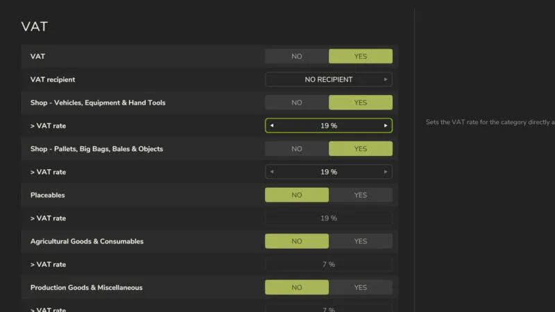 VAT System - screenshot 3