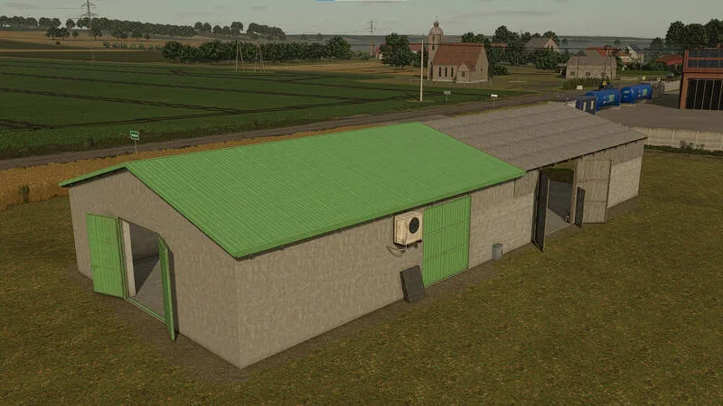 Vegetable Cold Store with Grain Warehouse