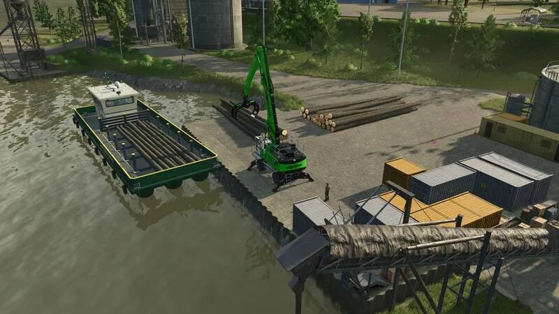 Sawyer's Pride Logging Barge - screenshot 1