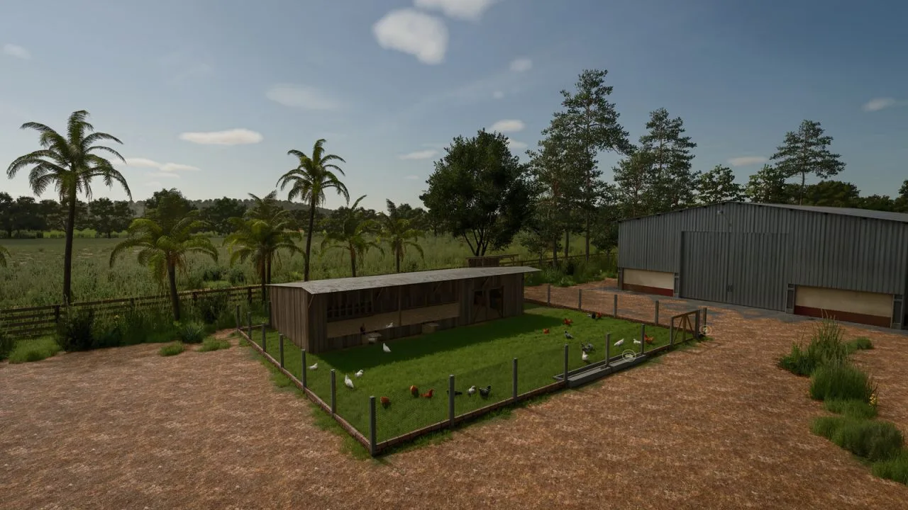 Chicken Barn Large FS25 - screenshot 2