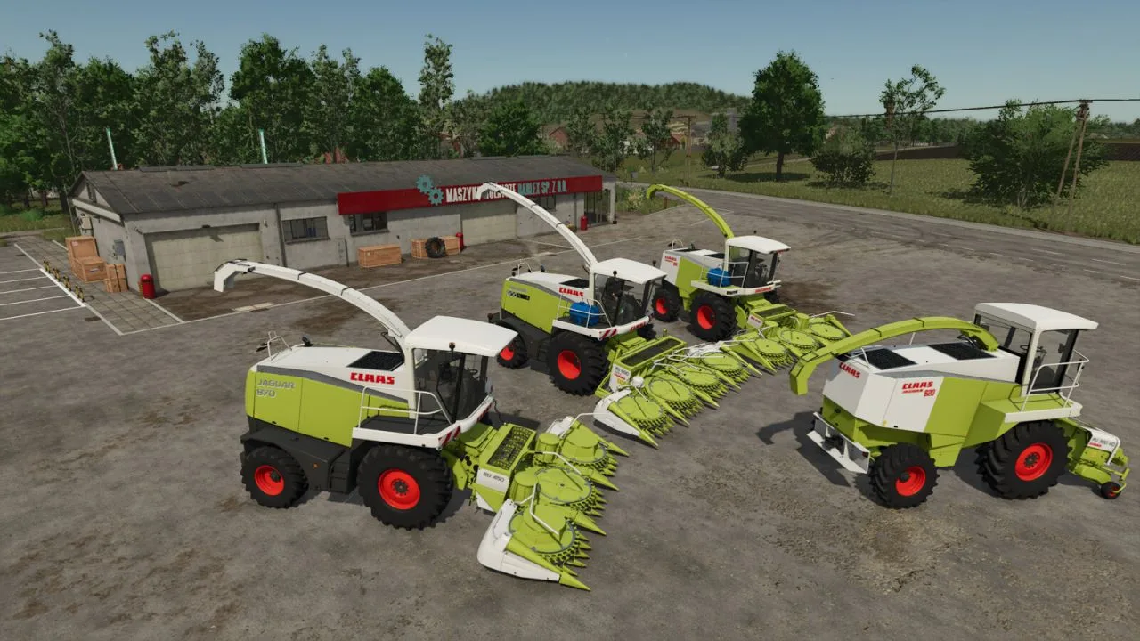 CLAAS Jaguar 800 Series FS25