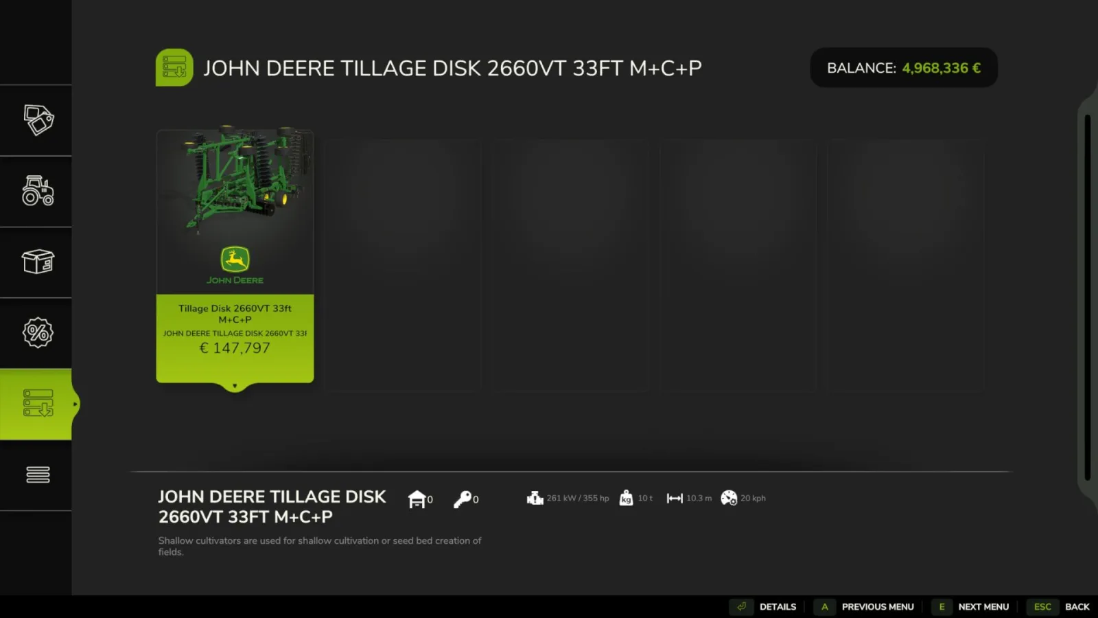 John Deere 2660VT FS25 - screenshot 3