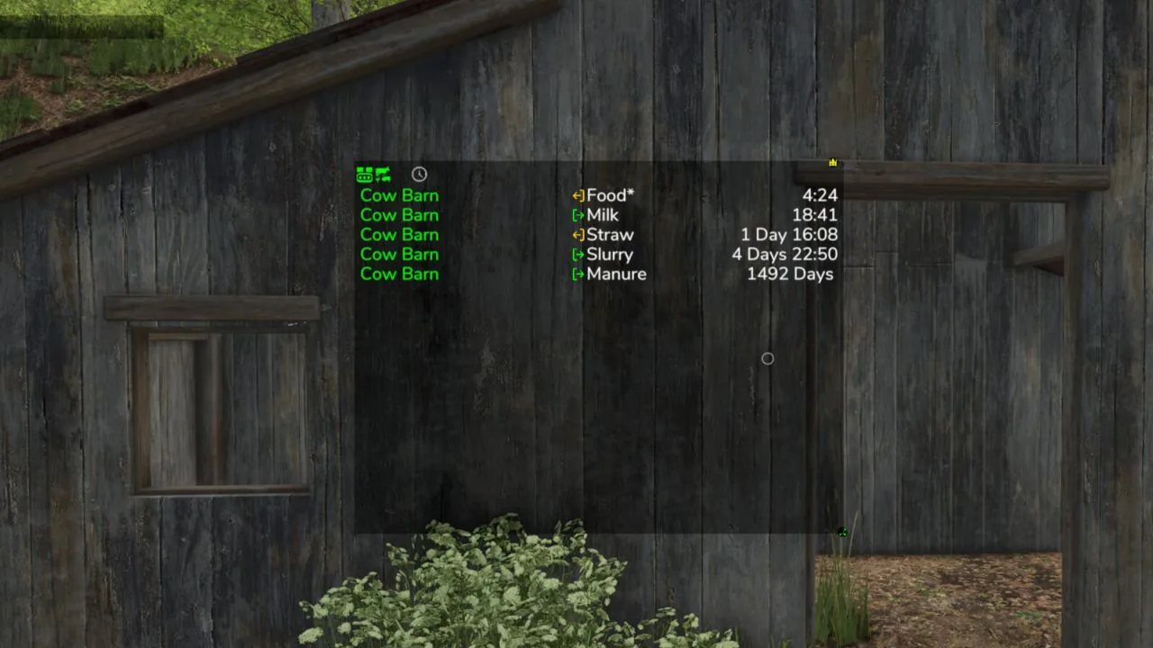 Production Info Hud FS25 - screenshot 2