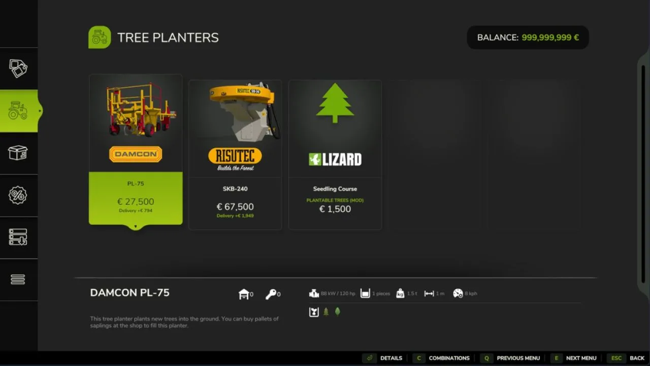 Plantable Trees FS25 - screenshot 3