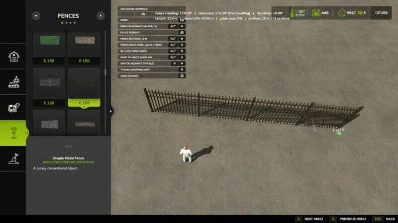 Fence Placement Helper - screenshot 3