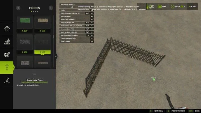 Fence Placement Helper - screenshot 2