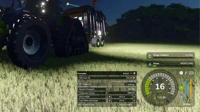 Courseplay HUD Overlay - screenshot 3