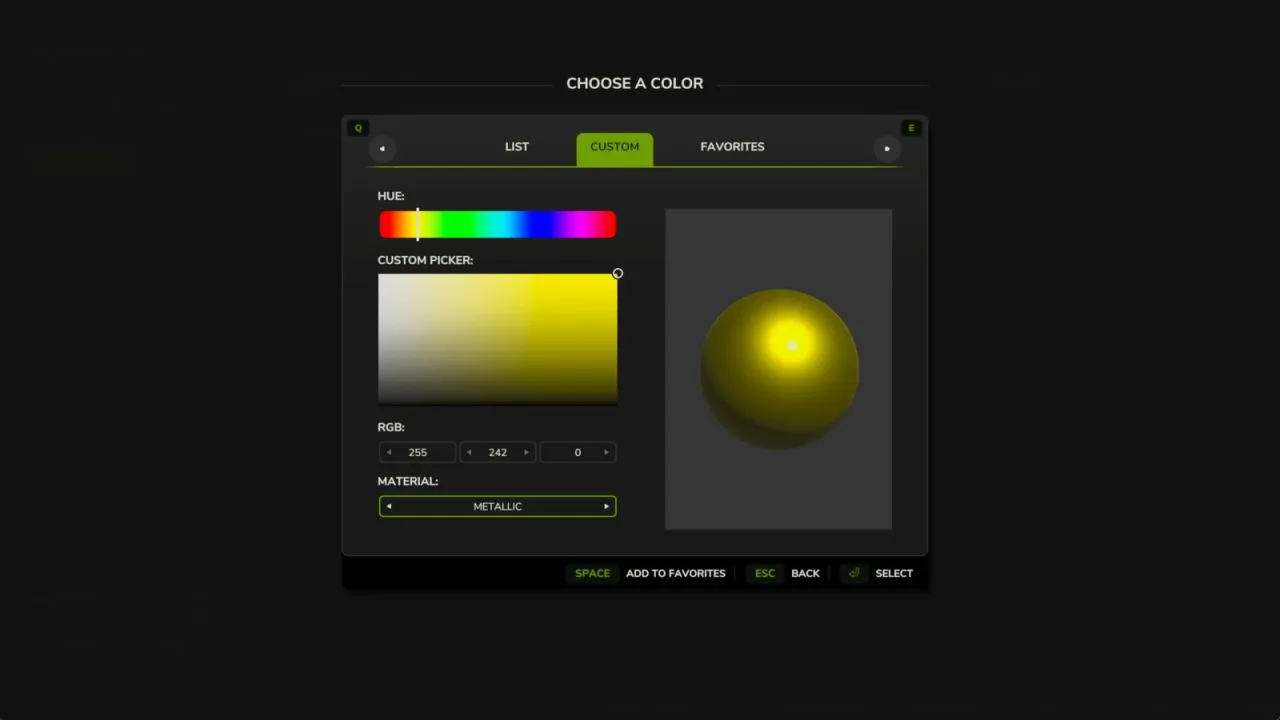 Manual Paint - Per-Material Vehicle Colours FS25 - screenshot 2