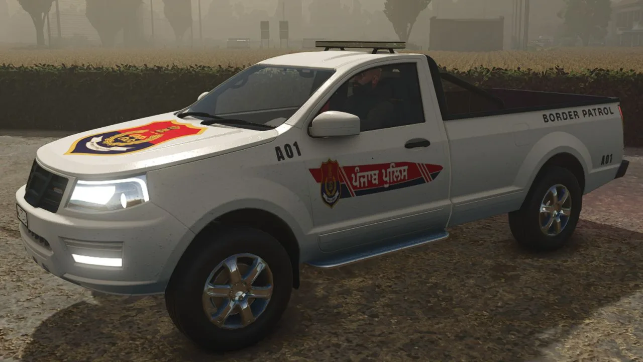 Punjab Police Car FS25 - screenshot 1