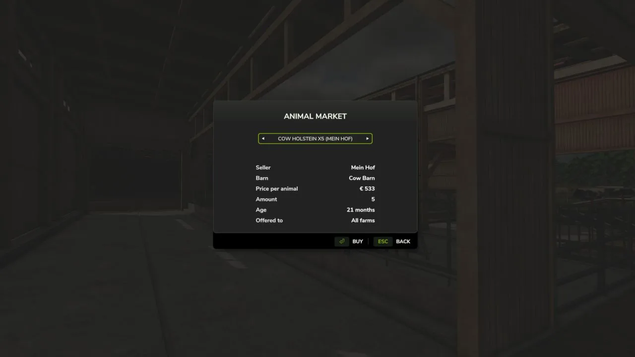 Animal Exchange FS25 - screenshot 2