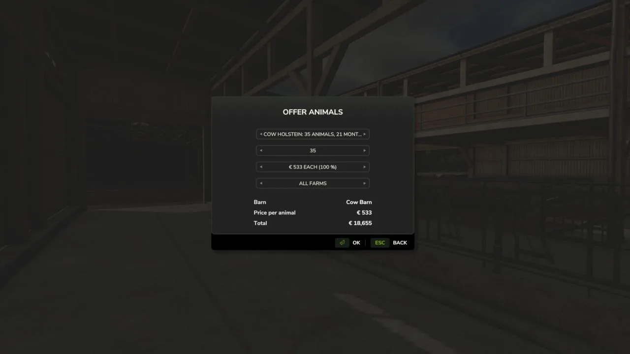 Animal Exchange FS25 - screenshot 1