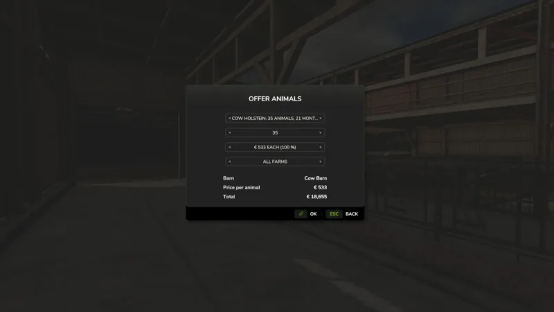 Animal Exchange FS25