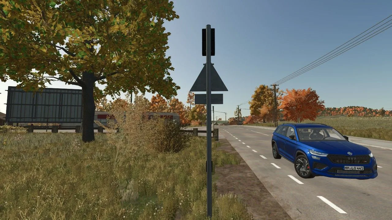 Fire station exit traffic light FS25 - screenshot 3