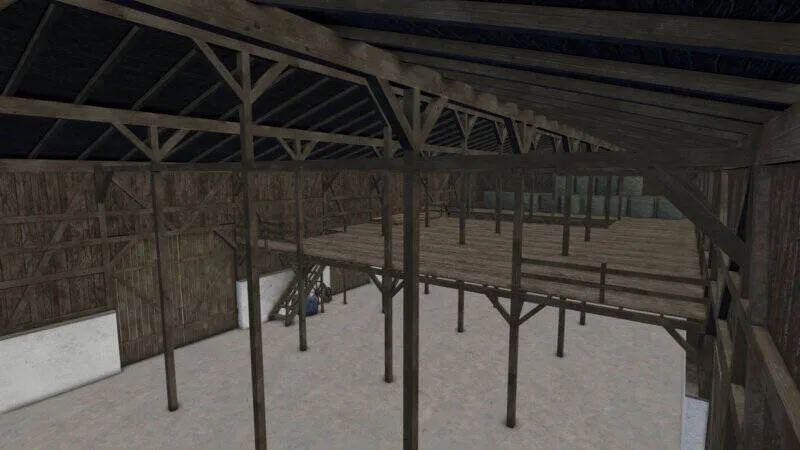Old Bavarian Hall with Hayloft - screenshot 2