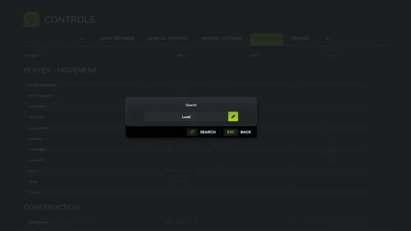 Game Controls Search - screenshot 3