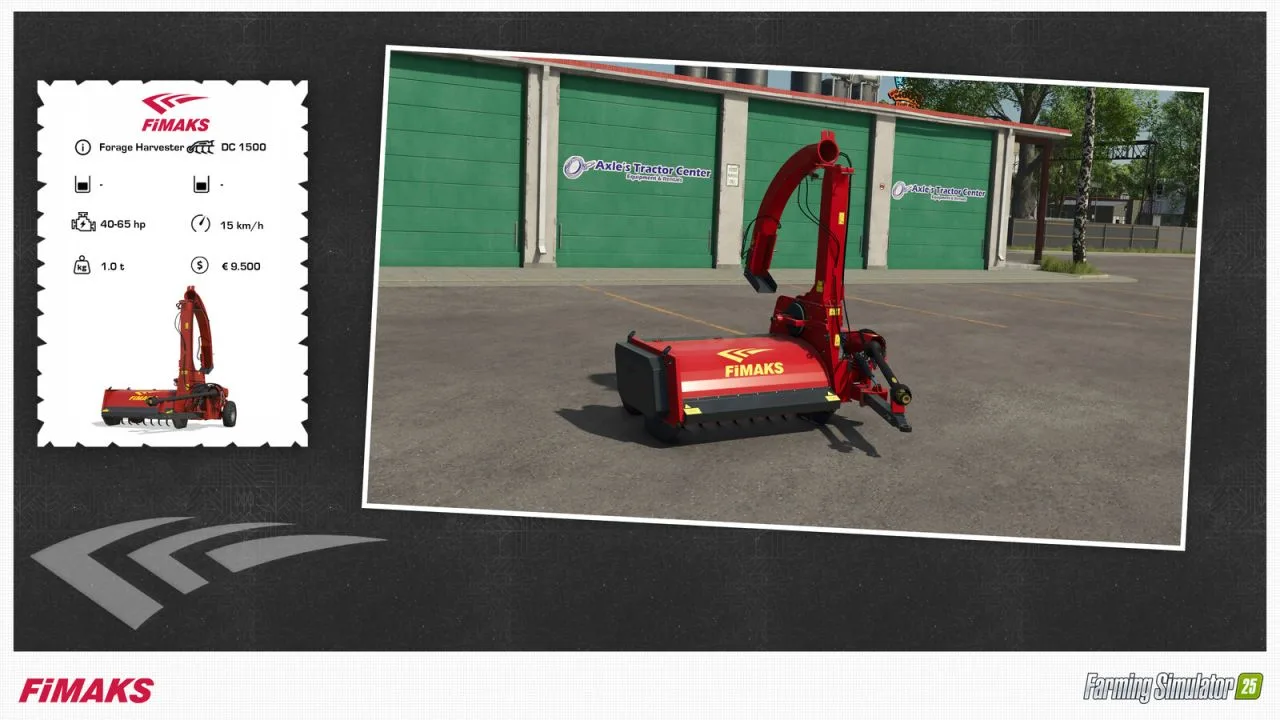 Fimaks DC 1500 Hay Silage Machine FS25