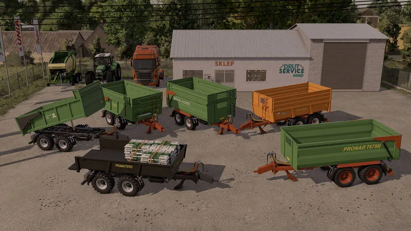 Pronar T679 Monocoque Trailers