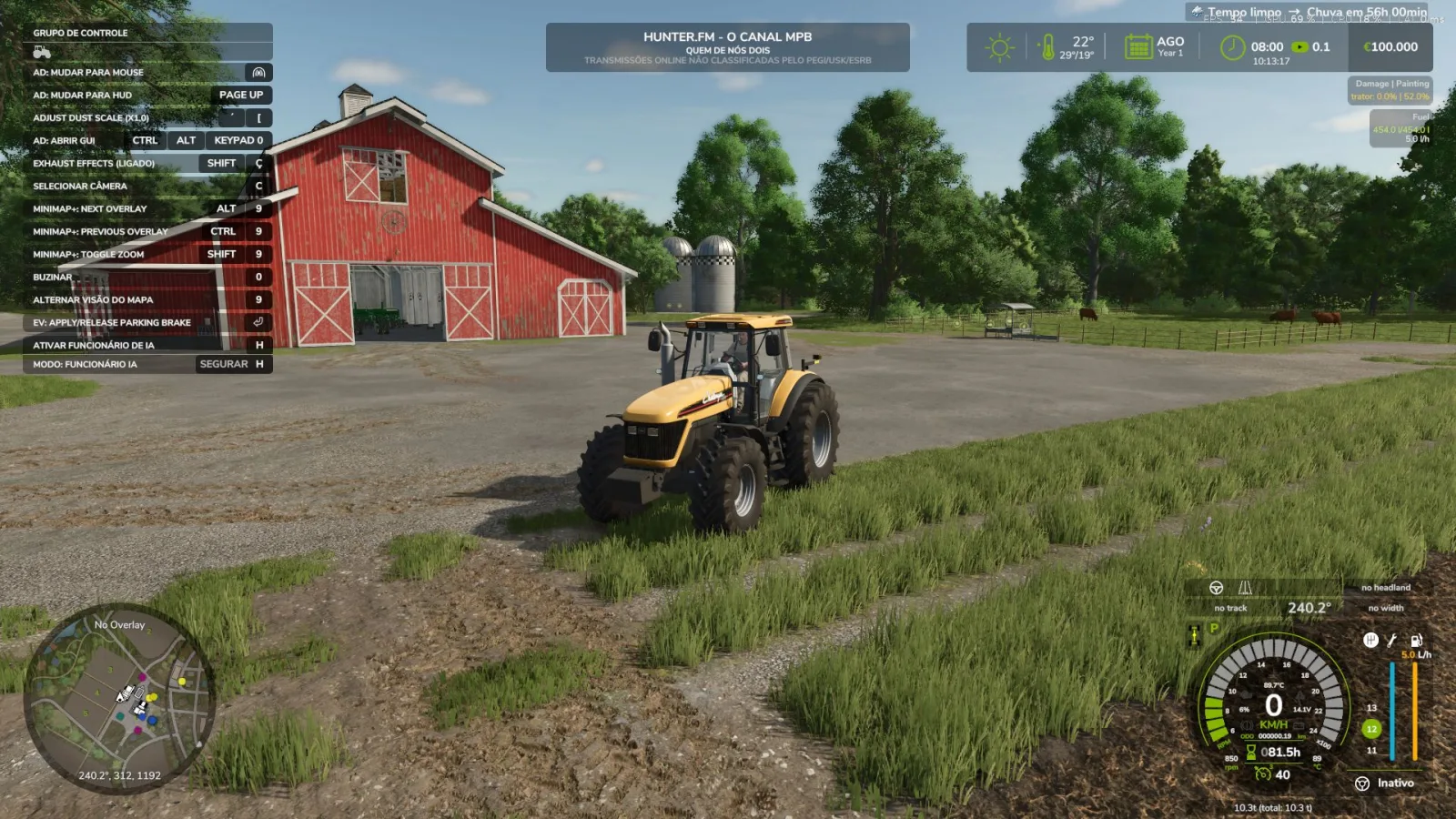 Brazilian radio Hunter FM FS25 - screenshot 2