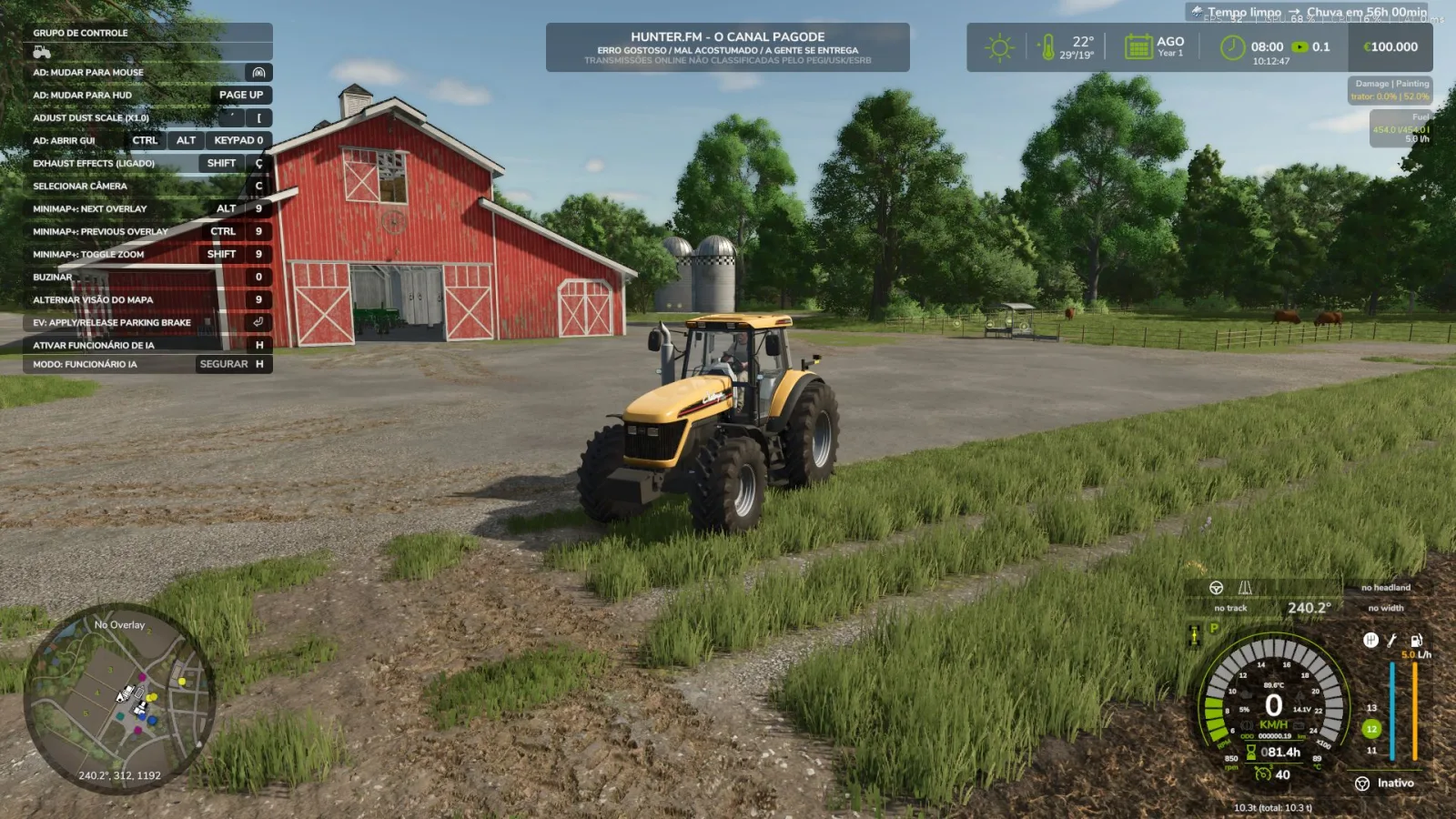 Brazilian radio Hunter FM FS25 - screenshot 3