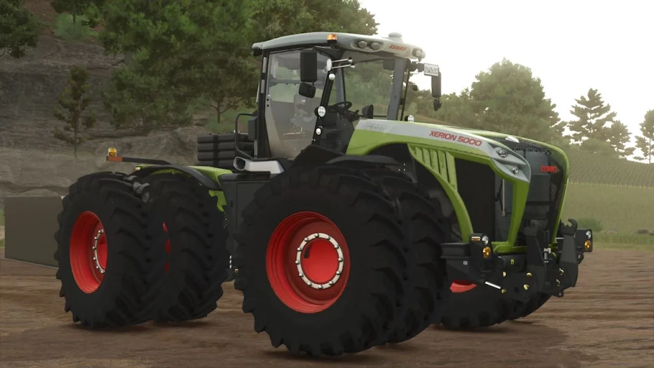 CLAAS XERION 4500-5000 Rust Edition FS25 - screenshot 2