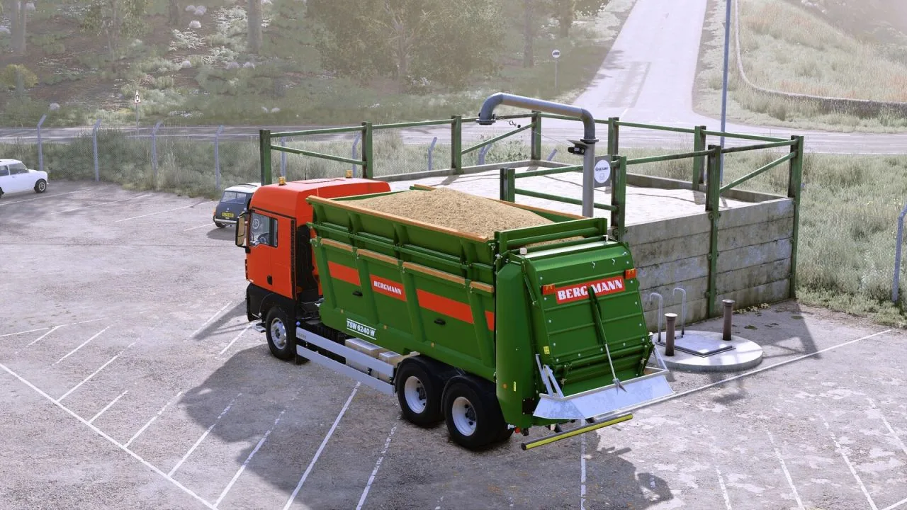 MAN TGX 26.640 TSW 6240W Spreader FS25 - screenshot 2