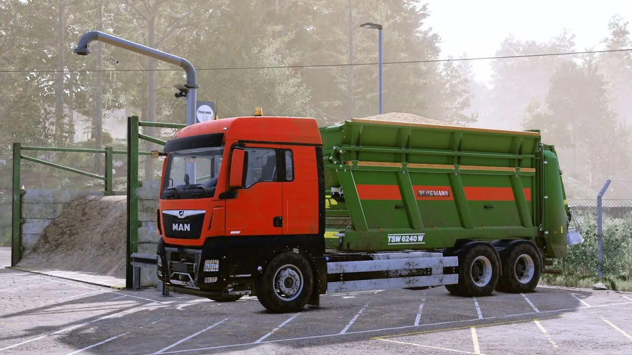 MAN TGX 26.640 TSW 6240W Spreader FS25 - screenshot 1