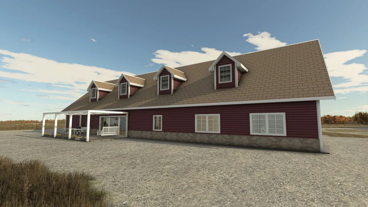 House With Two Car Garage FS25 - screenshot 2
