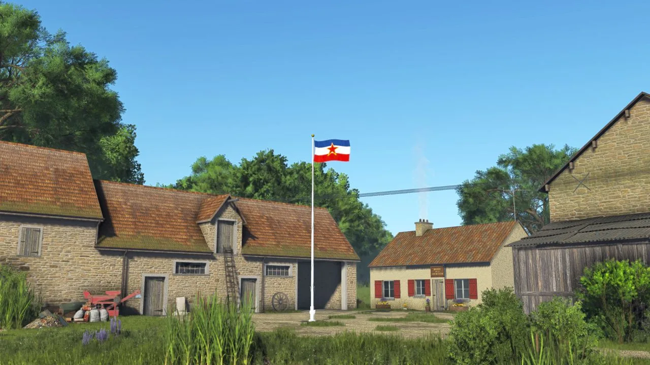 Flag of Yugoslavia (1945-1992) FS25 - screenshot 1