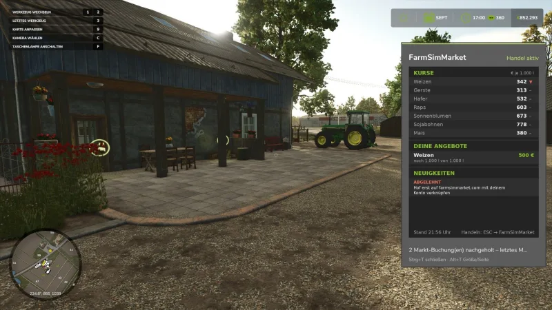 FarmSimMarket – Player Market & Rankings FS25
