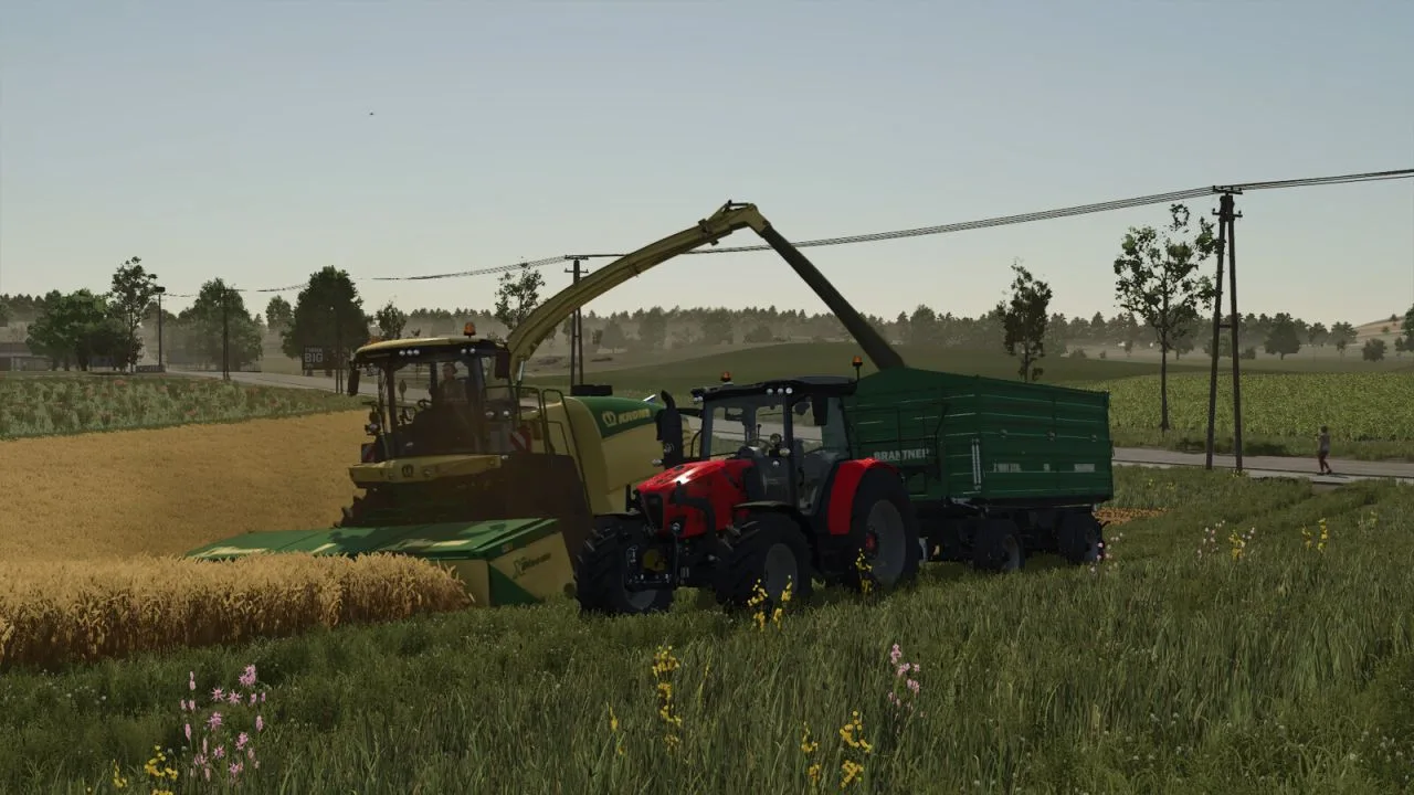 Forage Harvesters With Pipe Control FS25