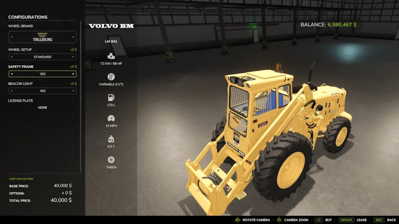 Volvo LM 841 Rust Edition FS25 - screenshot 3