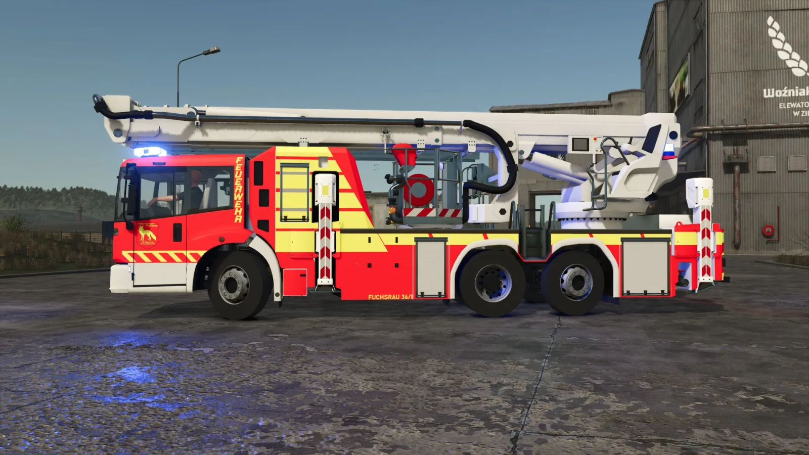 Mercedes Benz Econic WISS TMB FW Fuchsrau FS25 - screenshot 3