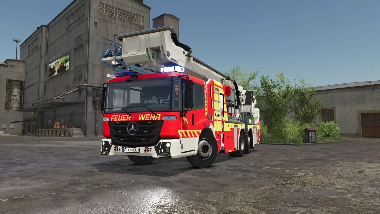 Mercedes Benz Econic WISS TMB FW Fuchsrau FS25 - screenshot 1