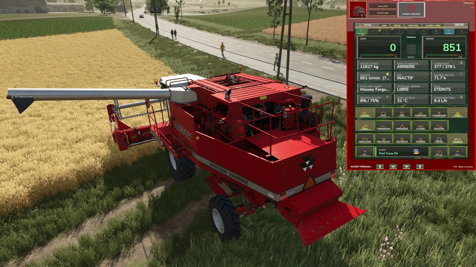 JD Terminal HUD FS25 - screenshot 2