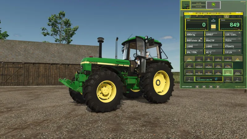 JD Terminal HUD FS25