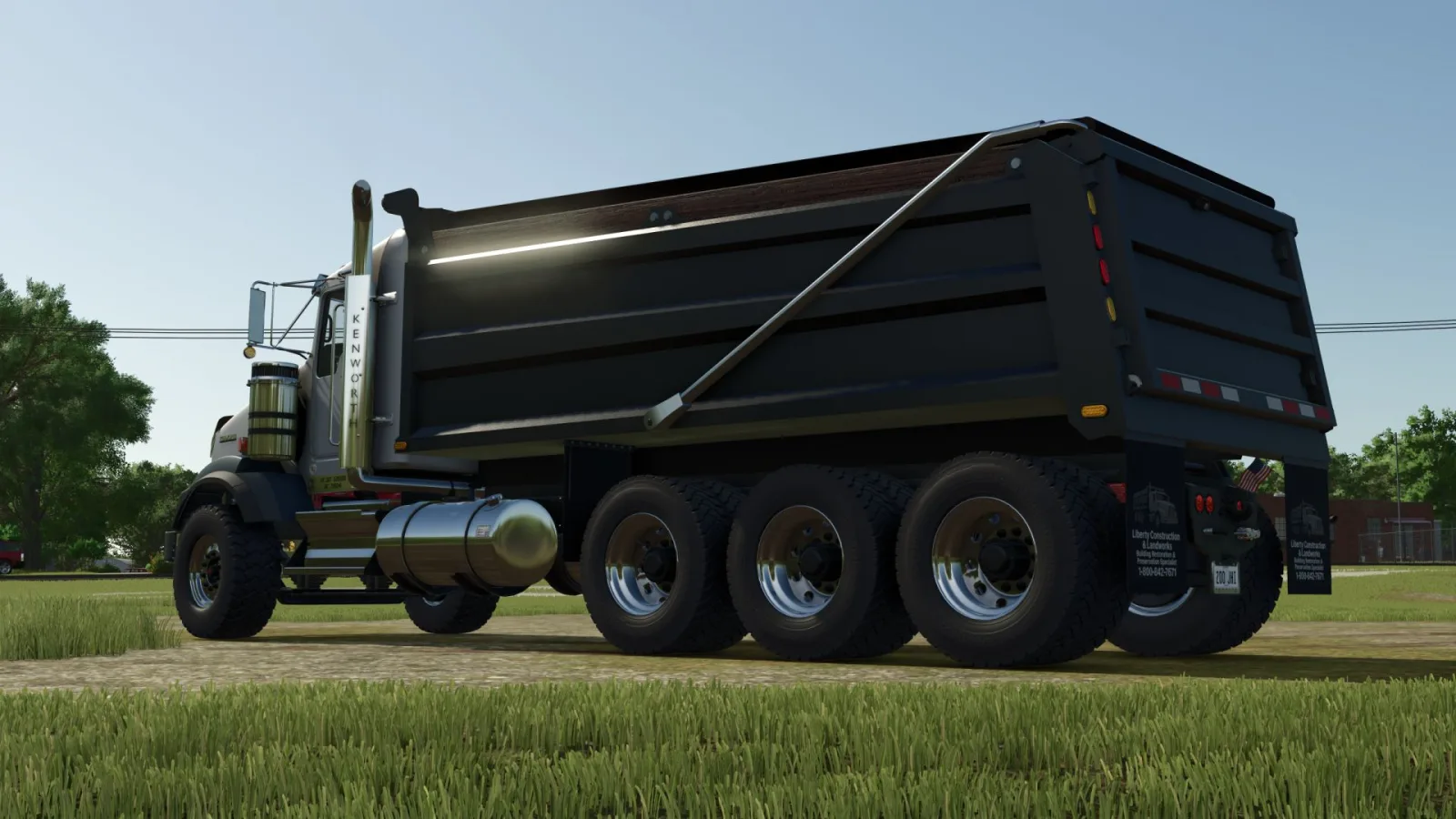 Kenworth T800 Dumper FS25 - screenshot 2