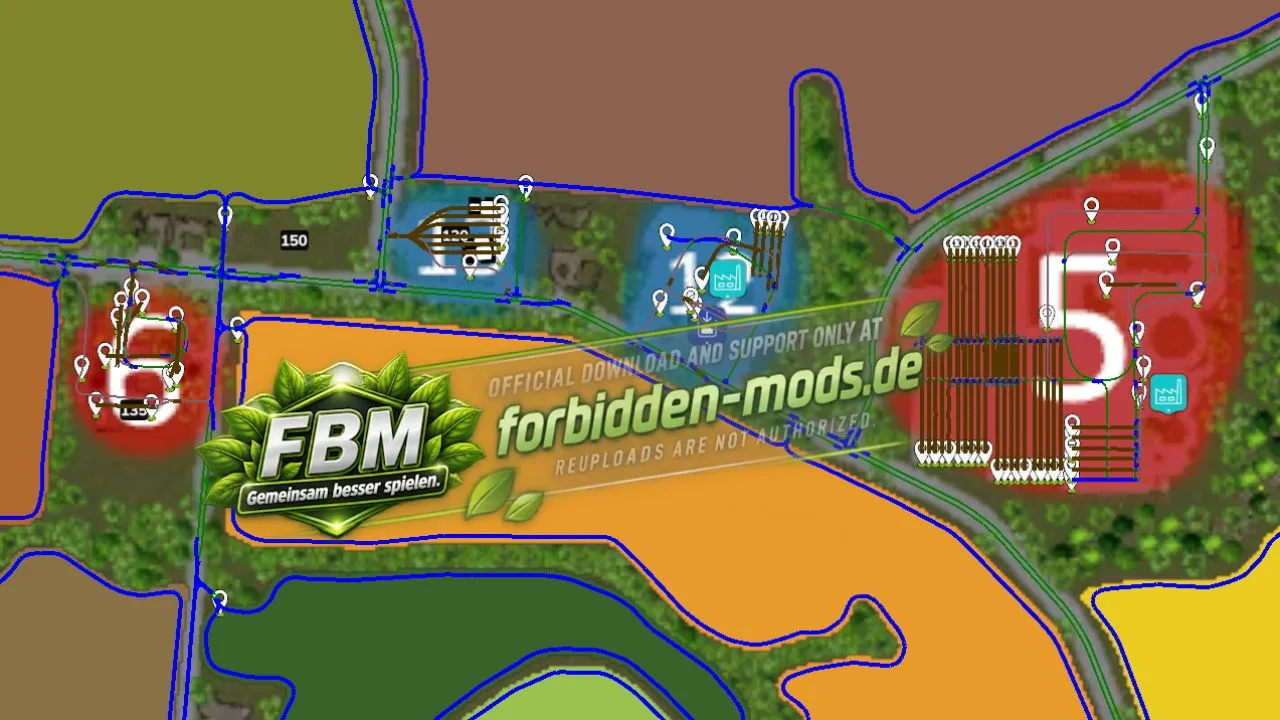 AutoDrive Lehndorf 4x FS25 - screenshot 3