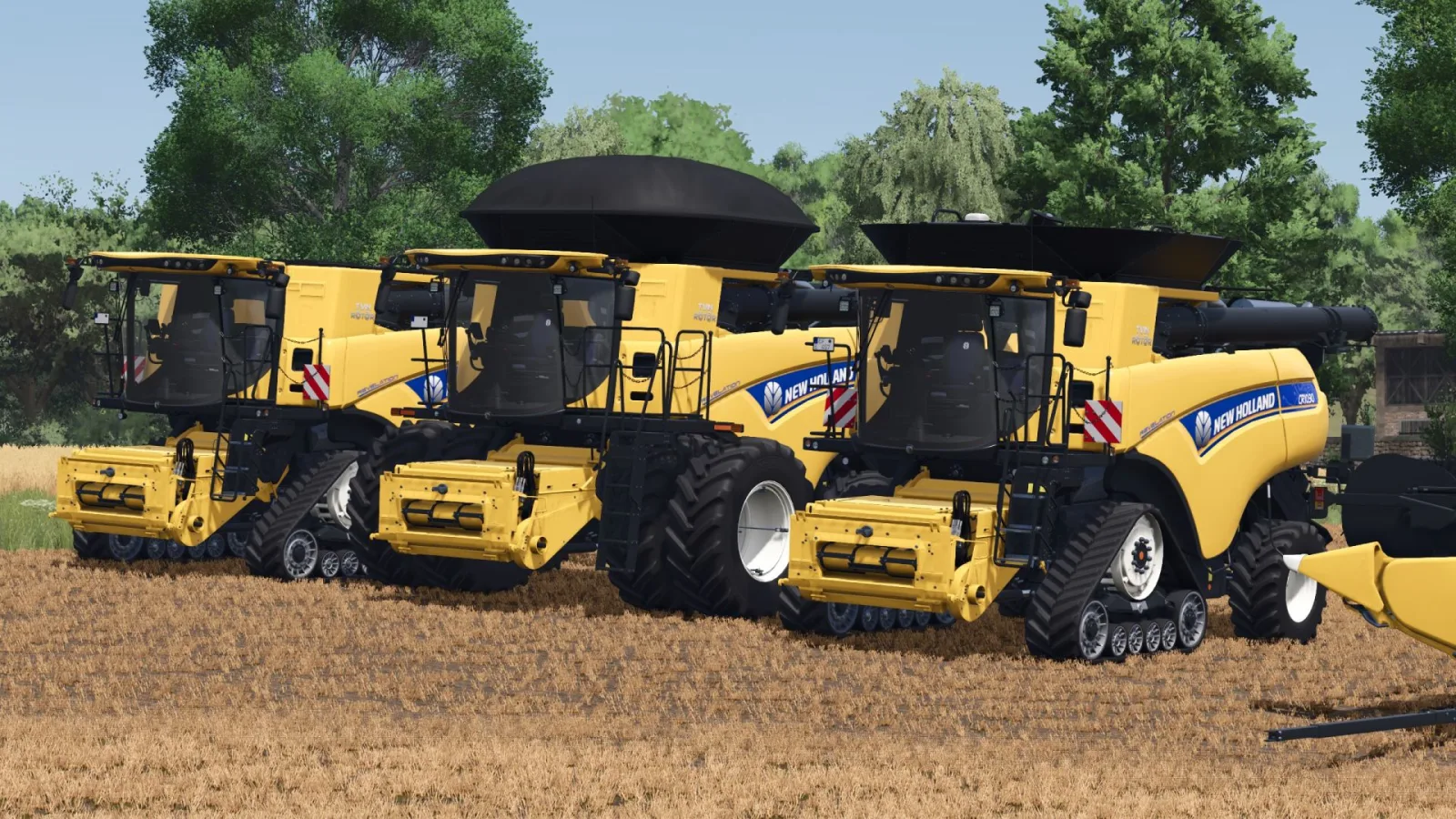 New Holland CR10 Pack Revised FS25 - screenshot 3