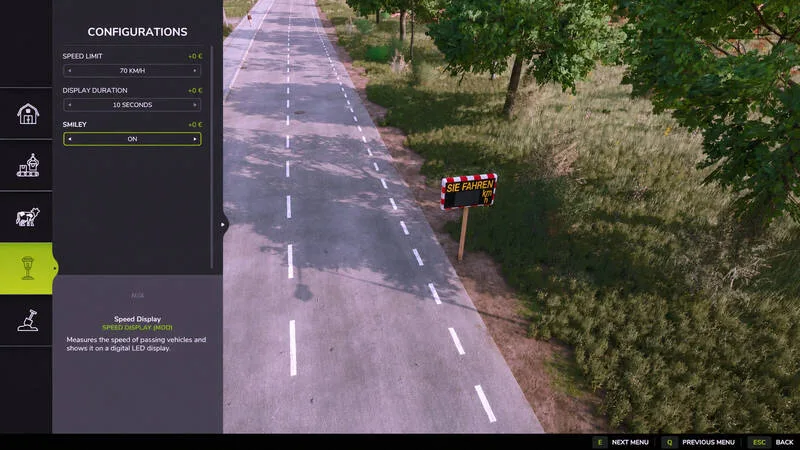 Speed Display
