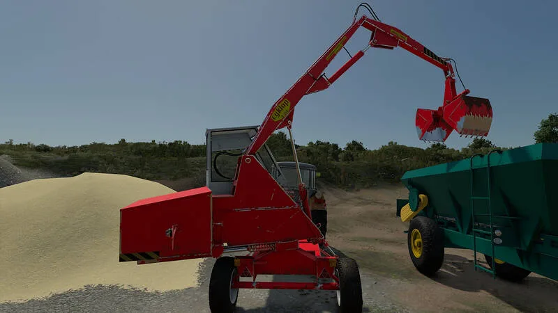 Cyklop T214 Trailed Loader - screenshot 3