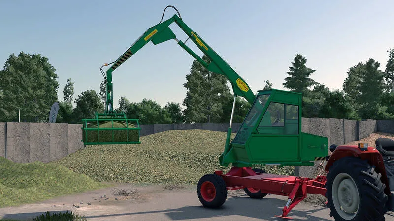 Cyklop T214 Trailed Loader - screenshot 2