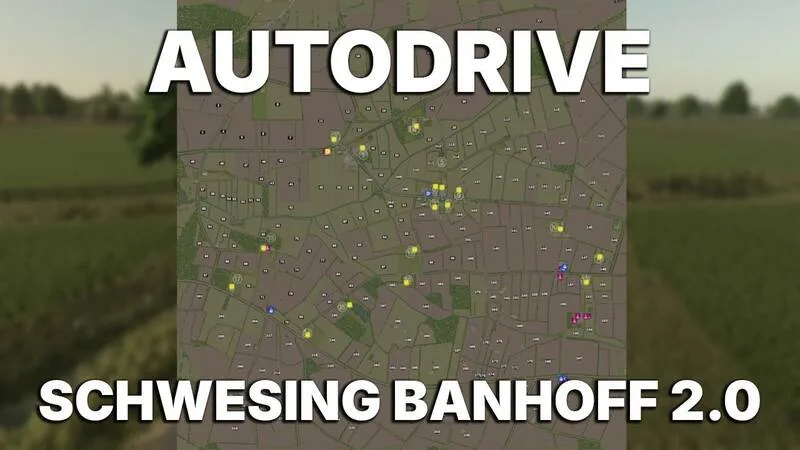 AutoDrive Schwesing Bahnhof V2