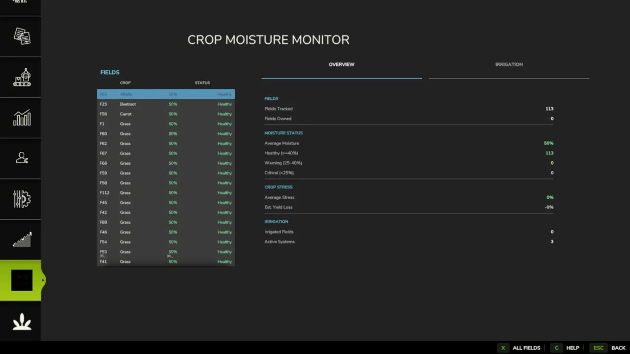 Seasonal Crop Stress FS25 - screenshot 2