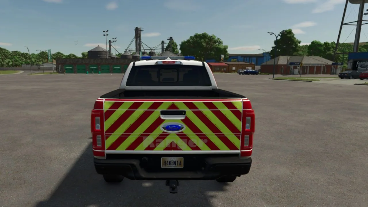 Mittelberg Volunteer Fire Department Design Ford Ranger FS25 - screenshot 3