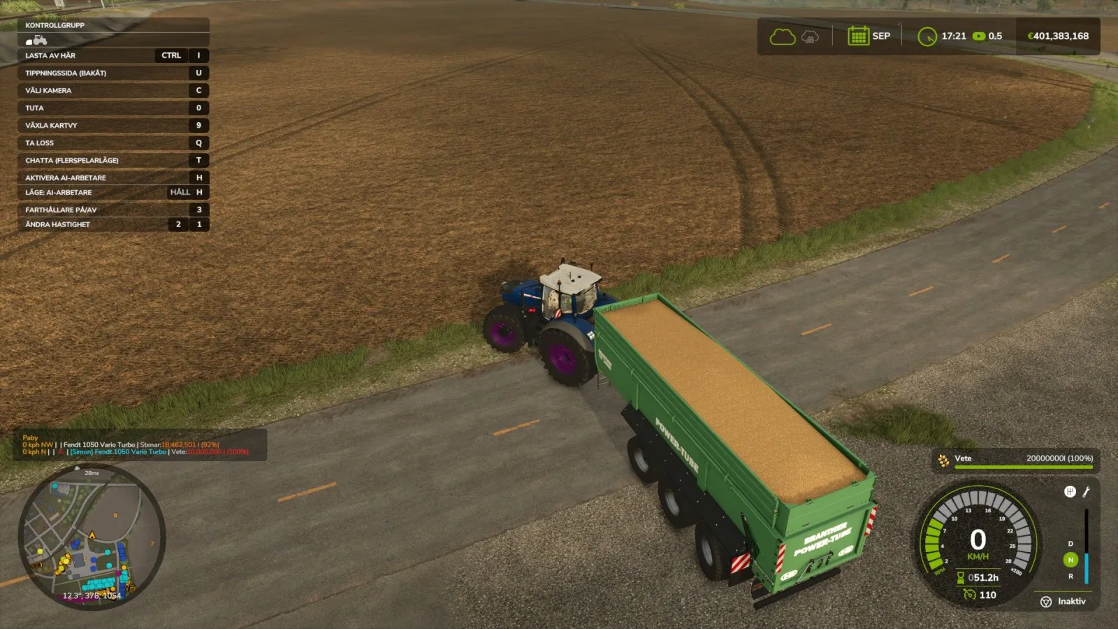 Brantner Tube XXL MultiFill 1K–20M FS25 - screenshot 1