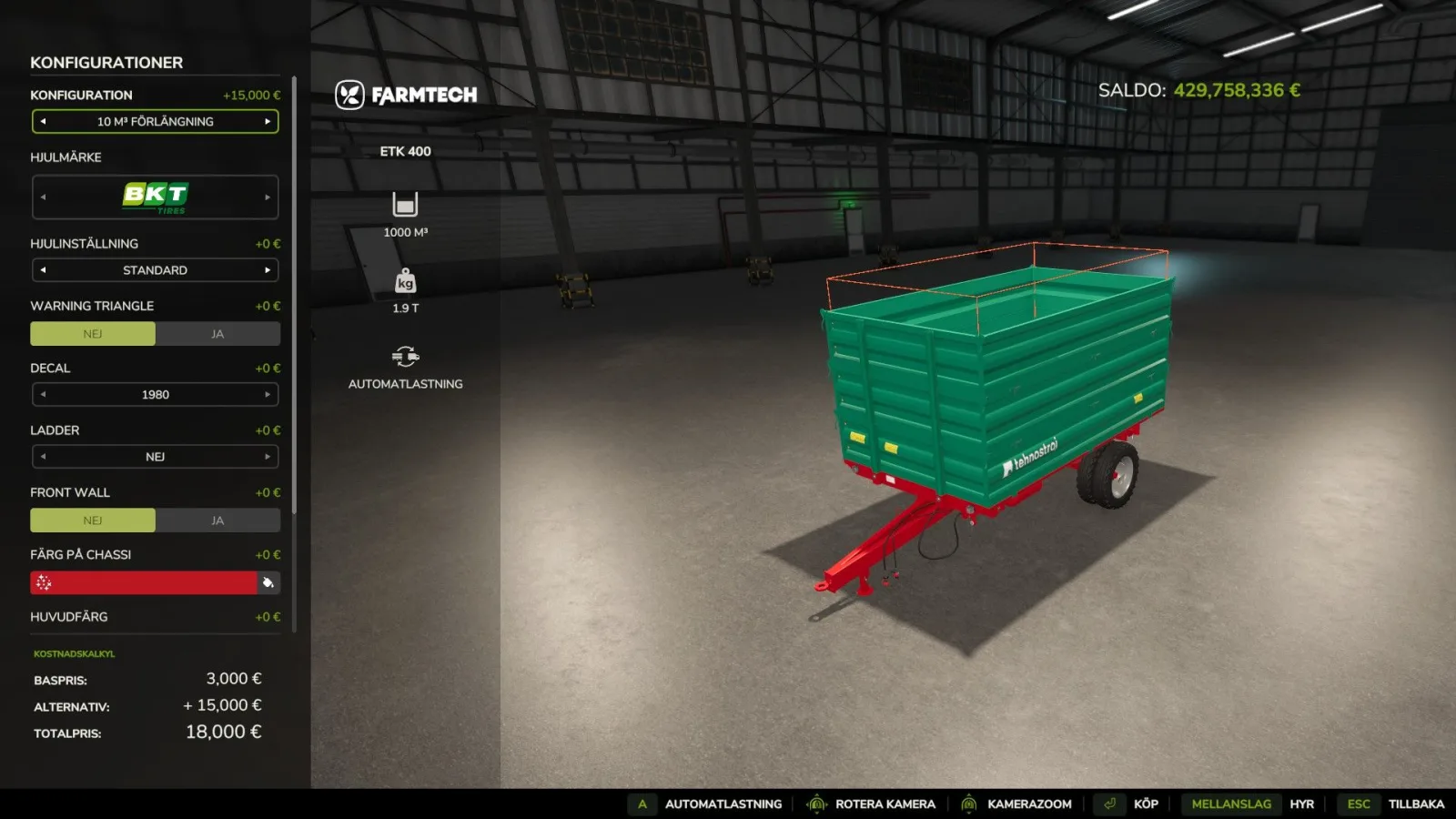Farmtech ETK401 V2 FS25 - screenshot 2