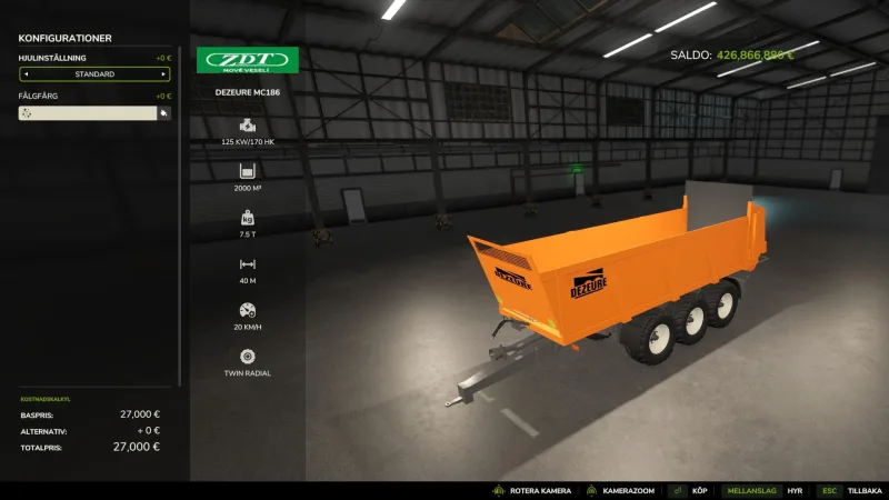 Dezeure MC186 V2 FS25